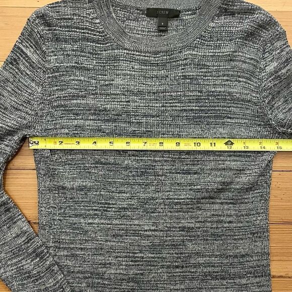J. Crew ribbed pullover sweater with snap sleeves. Size S. - Picture 8 of 13